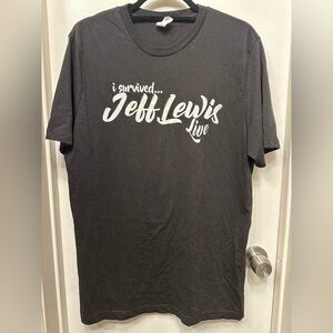 Seven7 Black 'I Survived' Graphic Tee